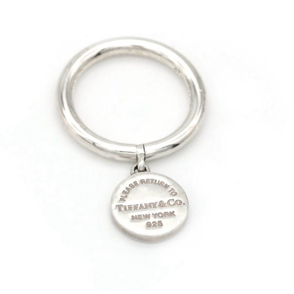 Tiffany & Co. Please Return to Tiffany & Co. Round Charm Ring - Picture 3 of 4
